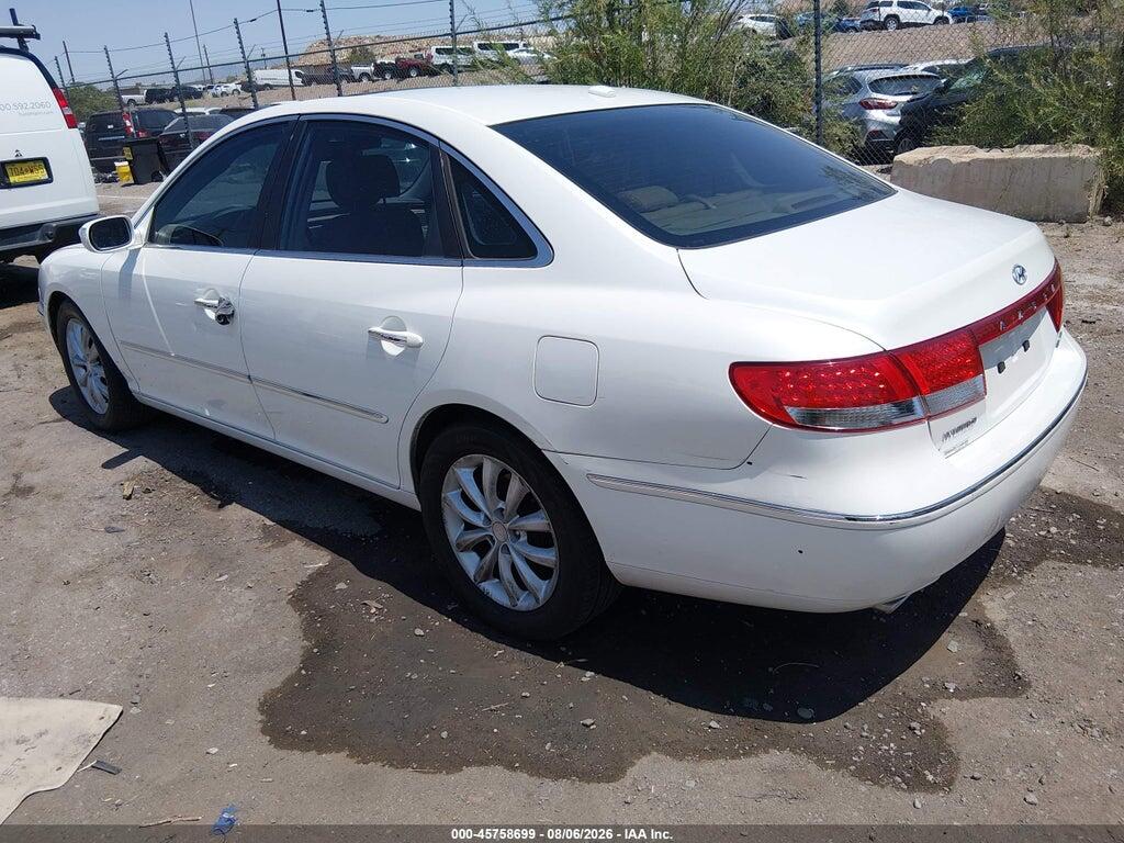KMHFC46F58A265082 2008 HYUNDAI AZERA photo no. 3