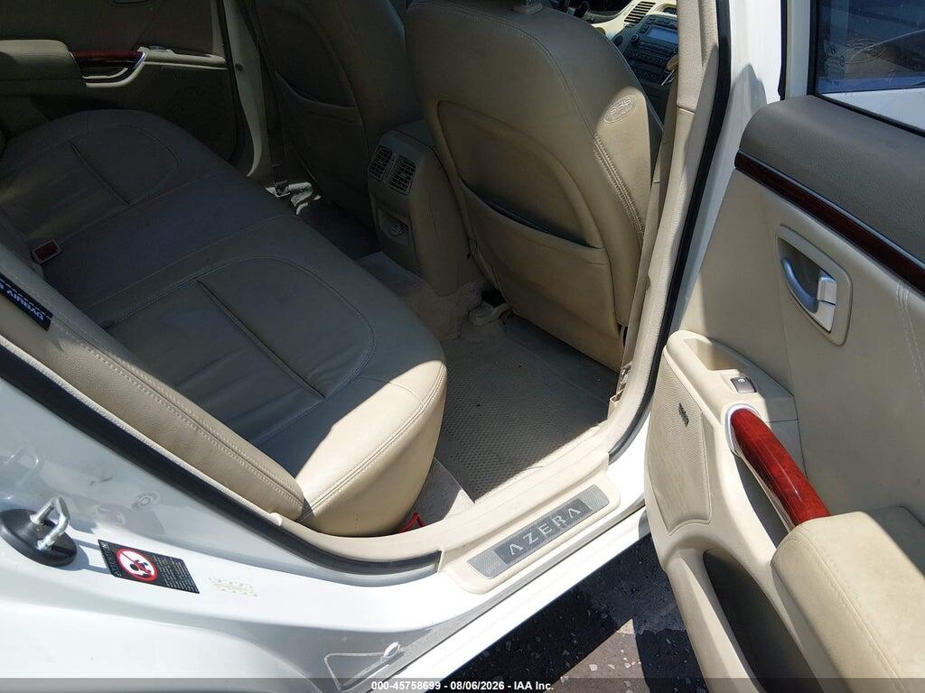 KMHFC46F58A265082 2008 HYUNDAI AZERA photo no. 8