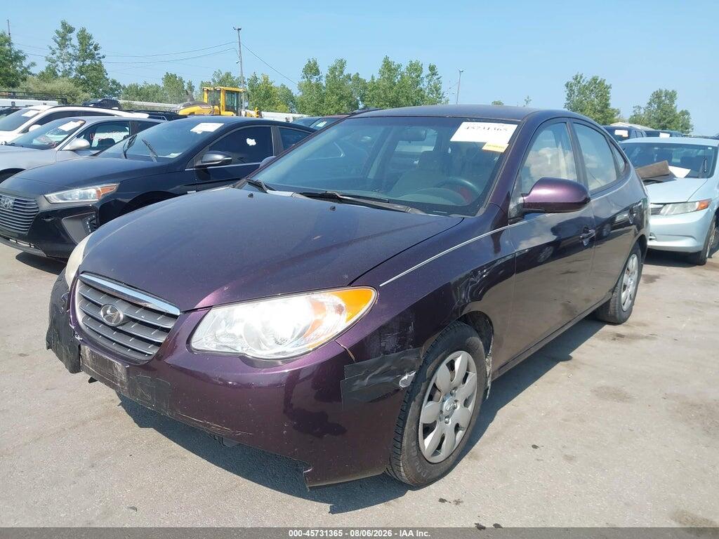 KMHDU46DX8U459205 2008 HYUNDAI ELANTRA photo no. 2