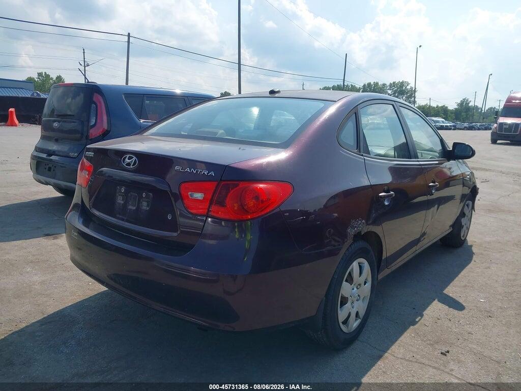 KMHDU46DX8U459205 2008 HYUNDAI ELANTRA photo no. 4
