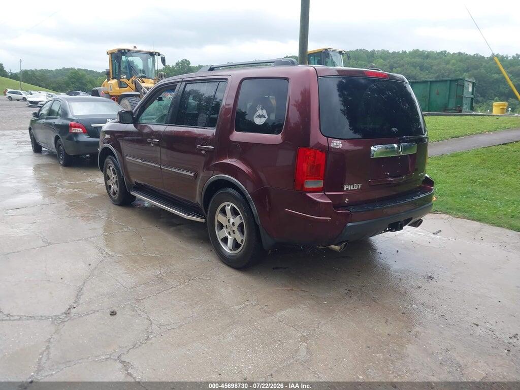 5FNYF38909B006868 2009 HONDA PILOT photo no. 3