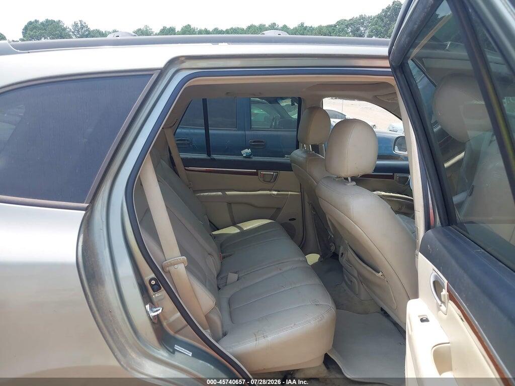 5NMSH13E99H283932 2009 HYUNDAI SANTA FE photo no. 8