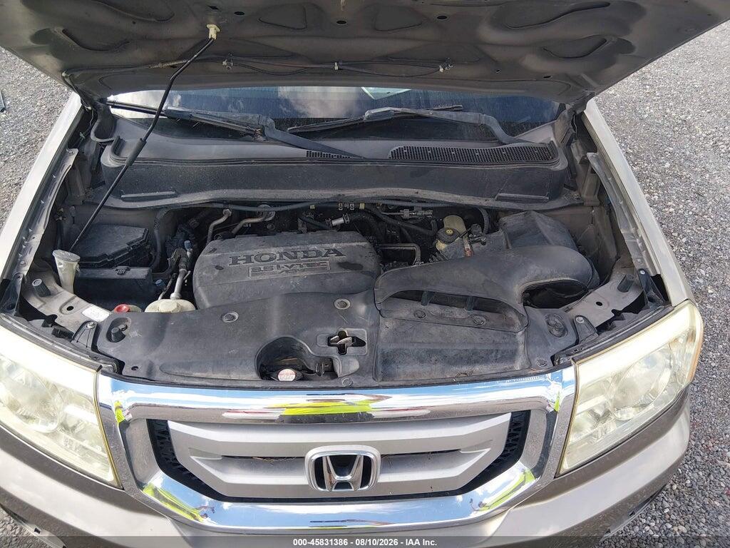 5FNYF38249B025927 2009 HONDA PILOT photo no. 10