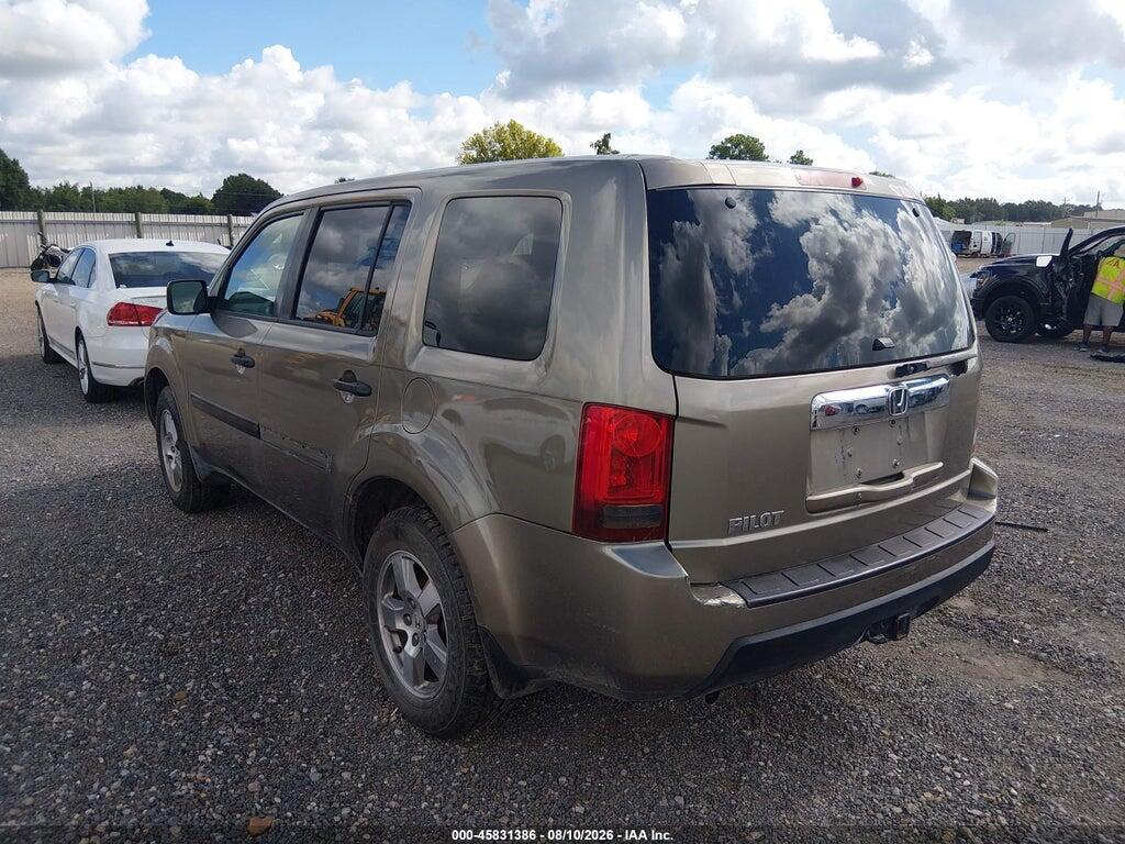5FNYF38249B025927 2009 HONDA PILOT photo no. 3