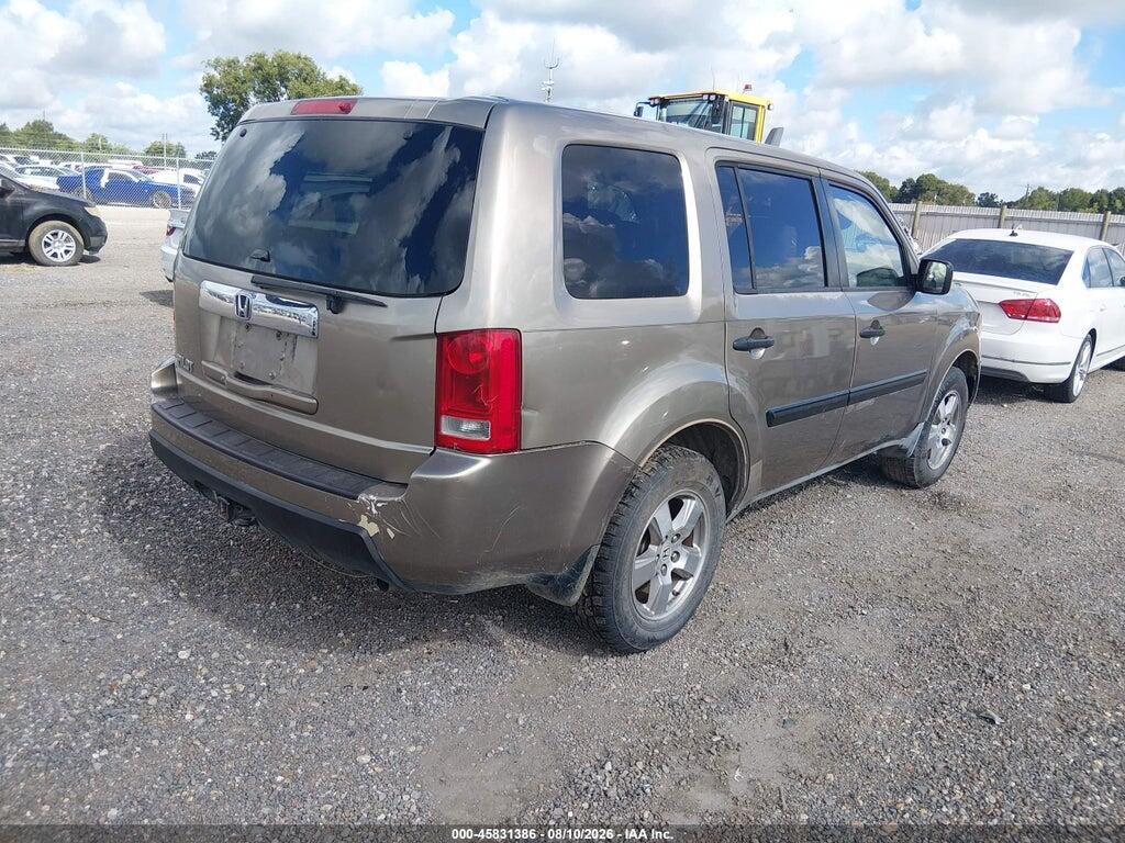 5FNYF38249B025927 2009 HONDA PILOT photo no. 4
