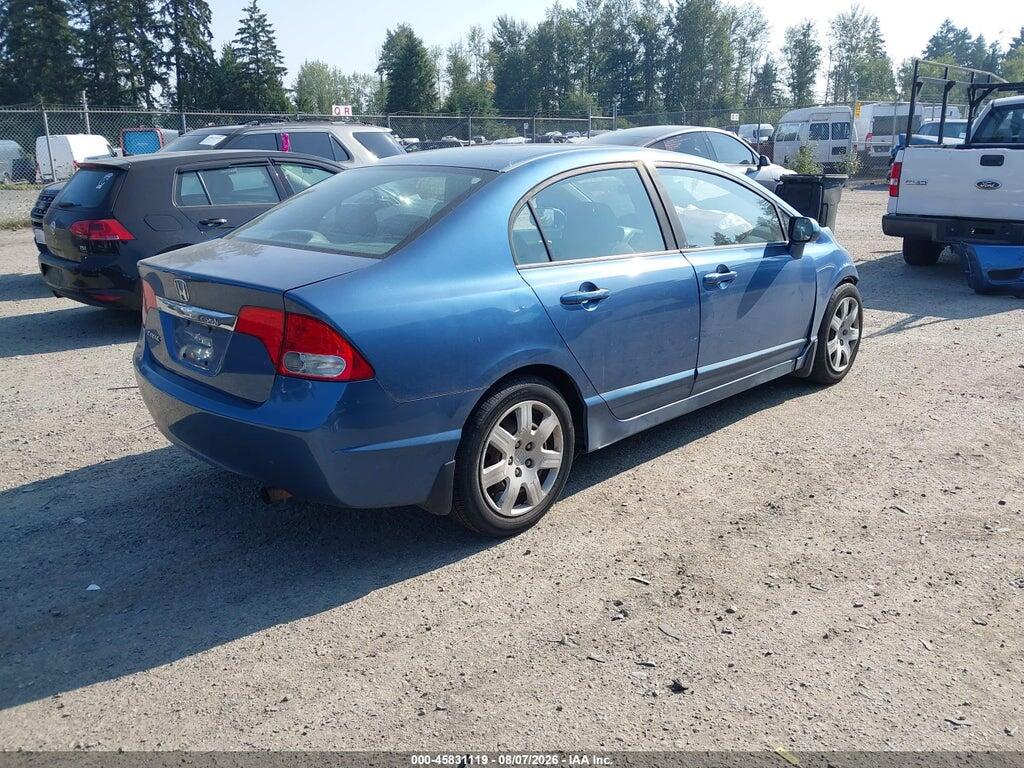 19XFA16549E042952 2009 HONDA CIVIC photo no. 4