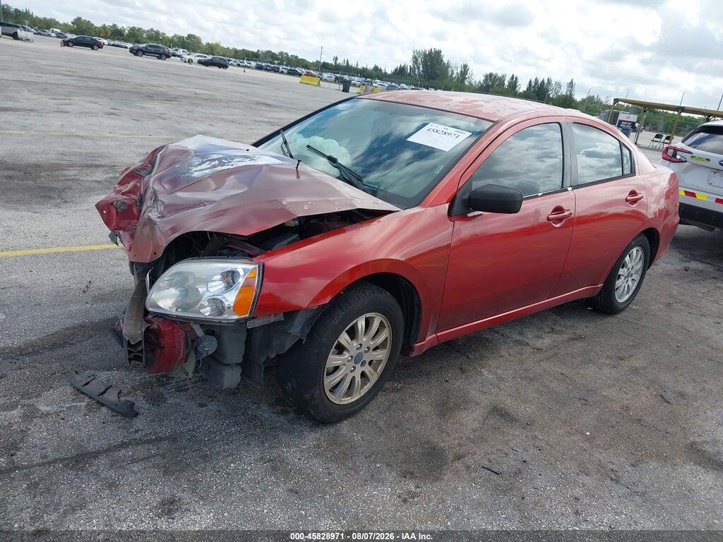 4A3AB36F29E042212 2009 MITSUBISHI GALANT photo no. 2