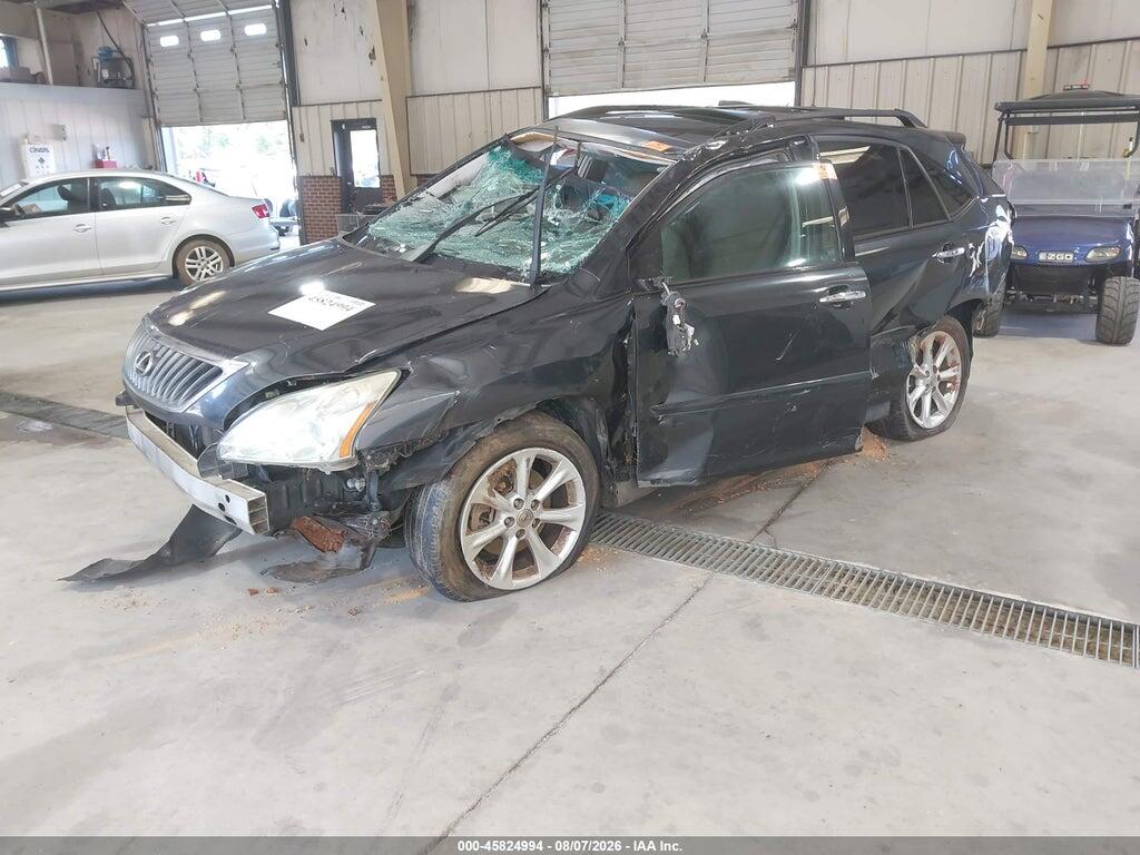 2T2GK31U09C069670 2009 LEXUS RX 350 photo no. 2