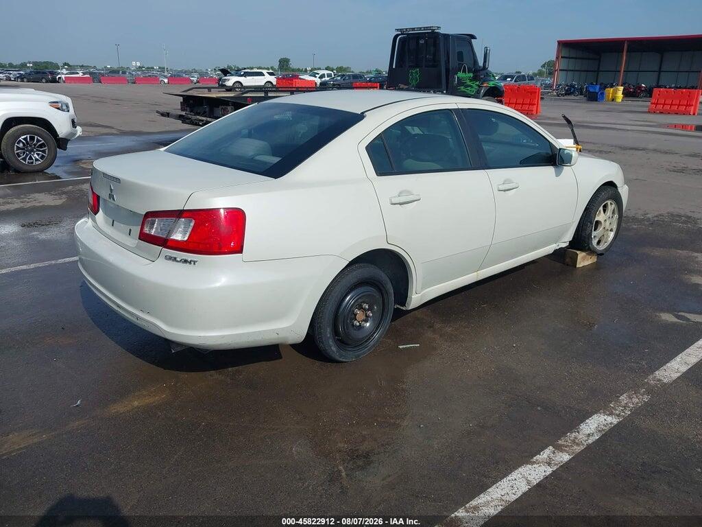 4A3AB36F19E031590 2009 MITSUBISHI GALANT photo no. 4