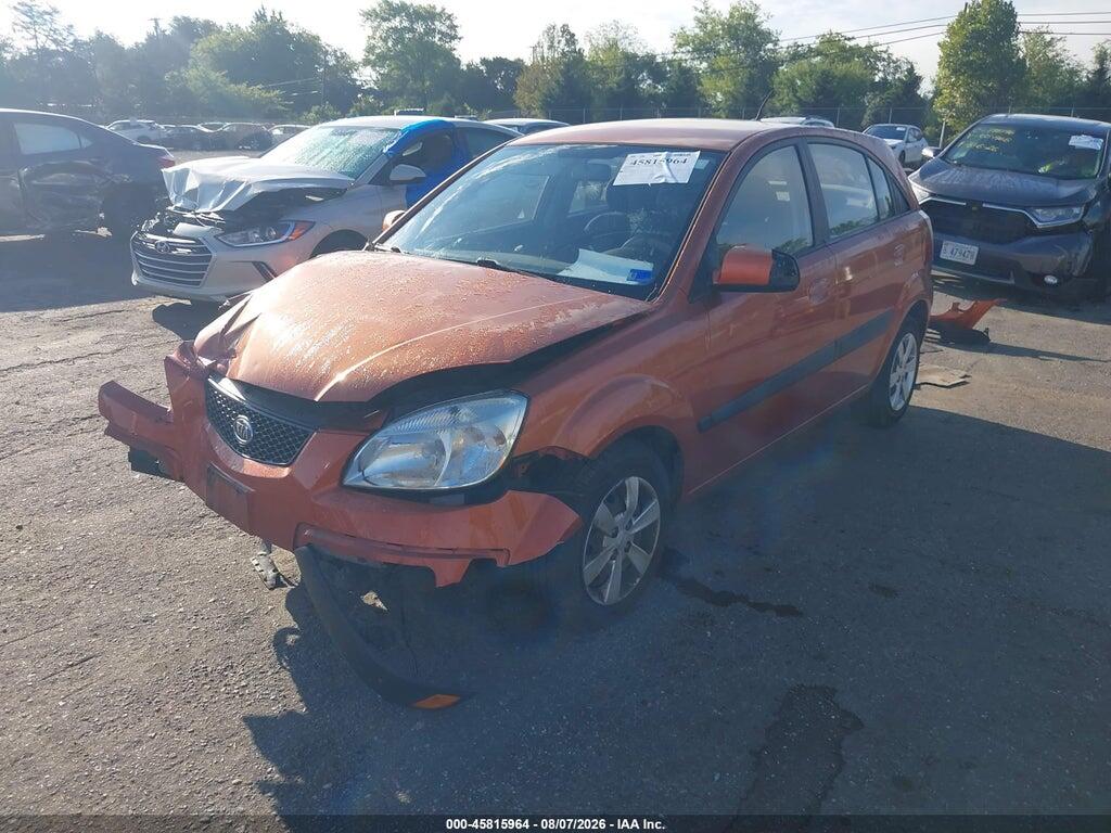 KNADE243296517553 2009 KIA RIO5 photo no. 2