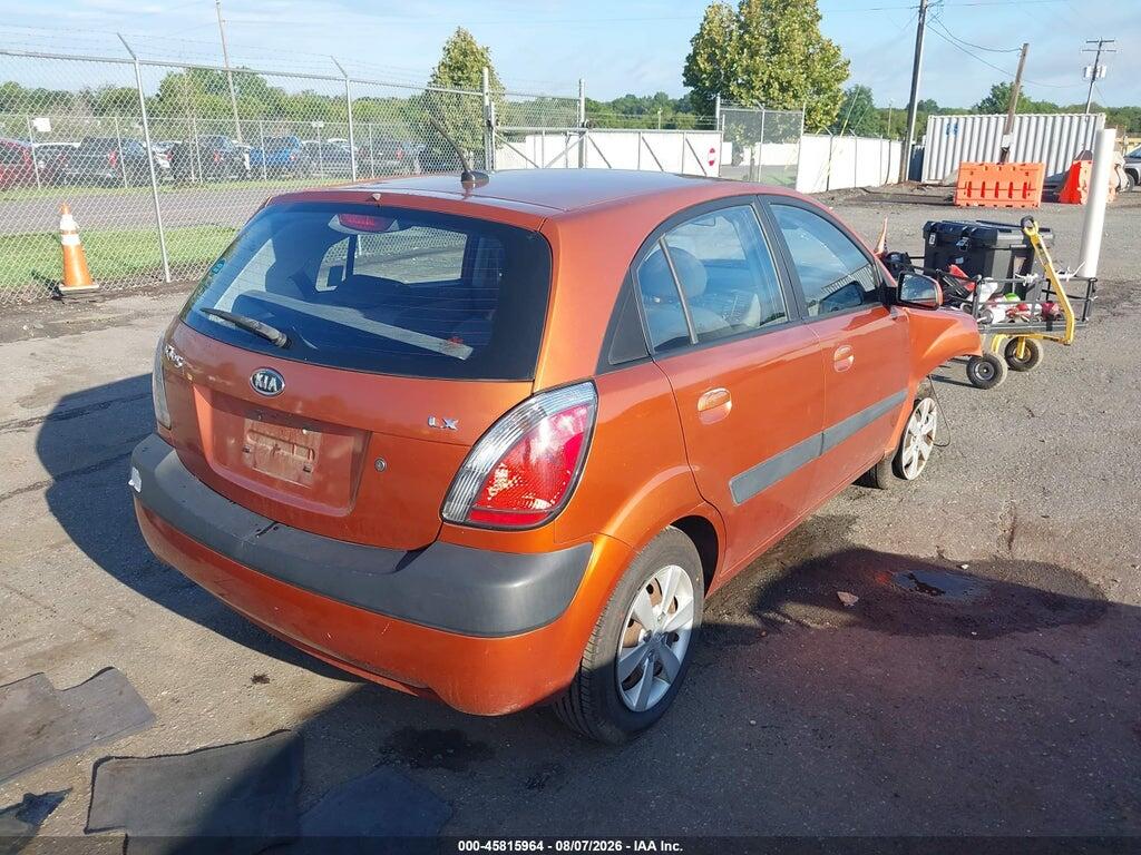 KNADE243296517553 2009 KIA RIO5 photo no. 4