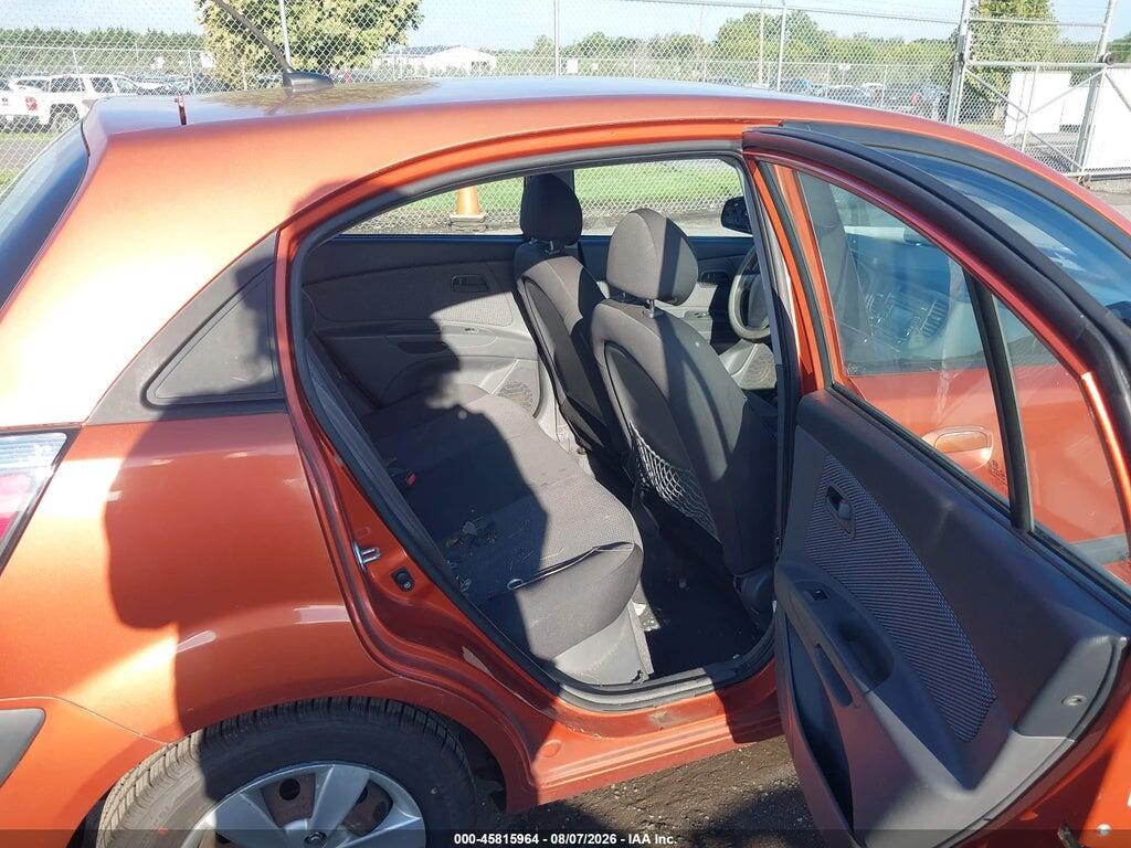 KNADE243296517553 2009 KIA RIO5 photo no. 8