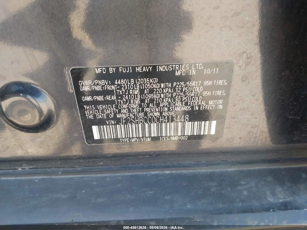 JF2SH63639H731963 2009 SUBARU FORESTER photo no. 9