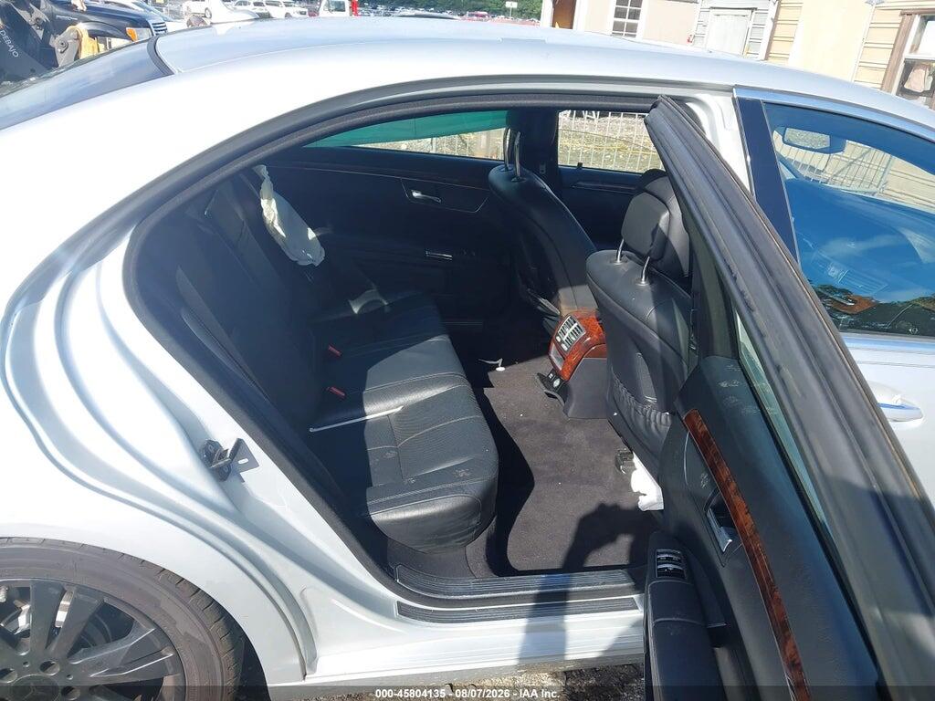 WDDNG71X19A265268 2009 MERCEDES-BENZ S 550 photo no. 8