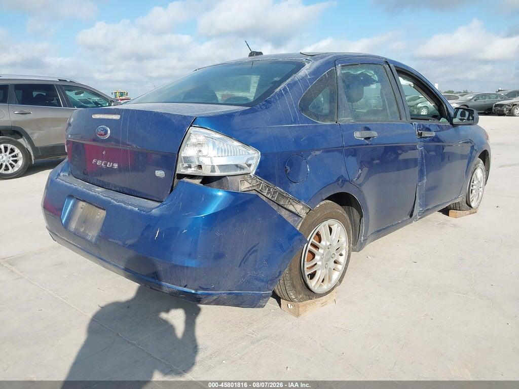 1FAHP35N69W159531 2009 FORD FOCUS photo no. 4