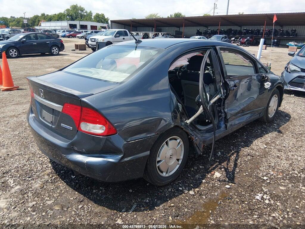 JHMFA36239S002021 2009 HONDA CIVIC HYBRID photo no. 4