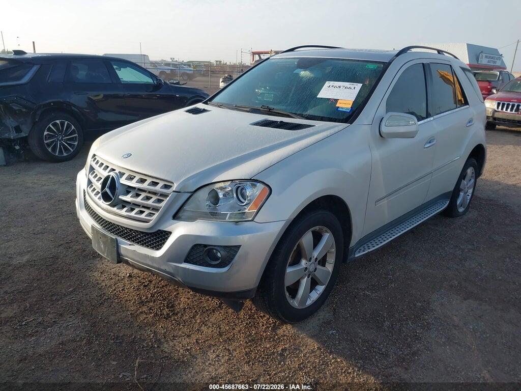 4JGBB5GB8AA612025 2010 MERCEDES-BENZ ML 350 photo no. 2