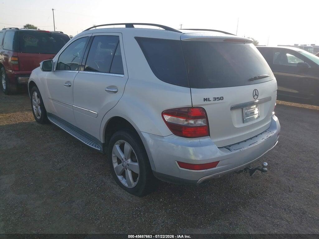 4JGBB5GB8AA612025 2010 MERCEDES-BENZ ML 350 photo no. 3