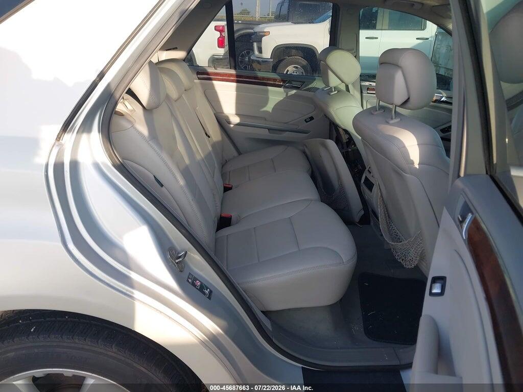 4JGBB5GB8AA612025 2010 MERCEDES-BENZ ML 350 photo no. 8