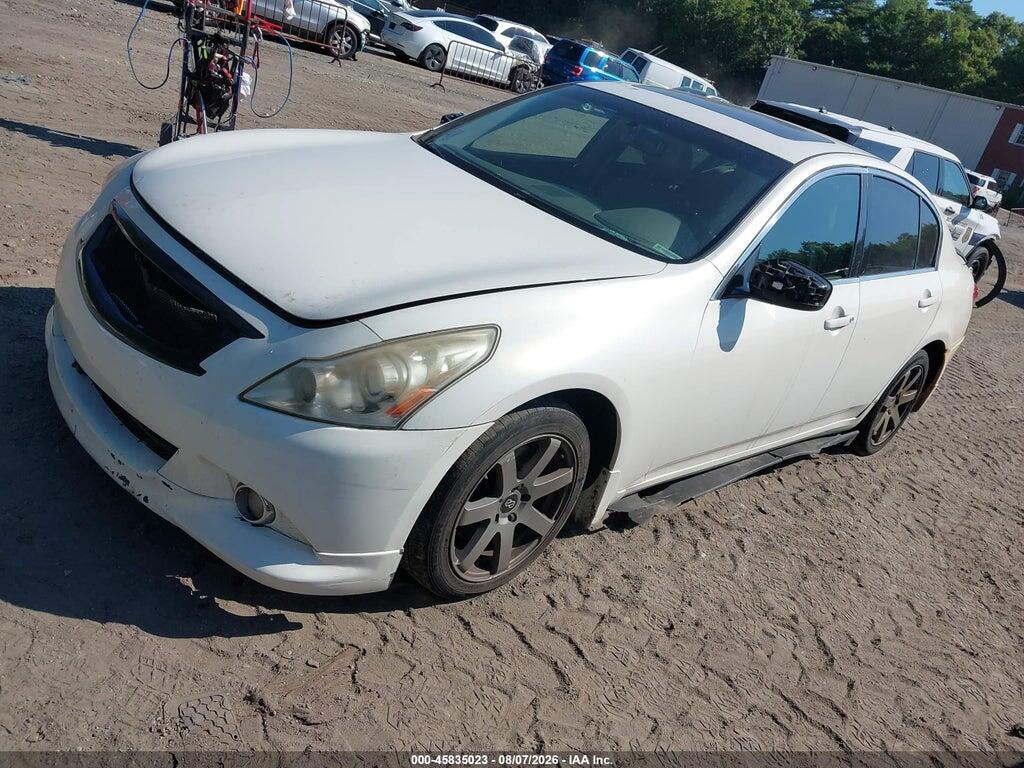 JN1CV6AR6AM251780 2010 INFINITI G37X photo no. 2