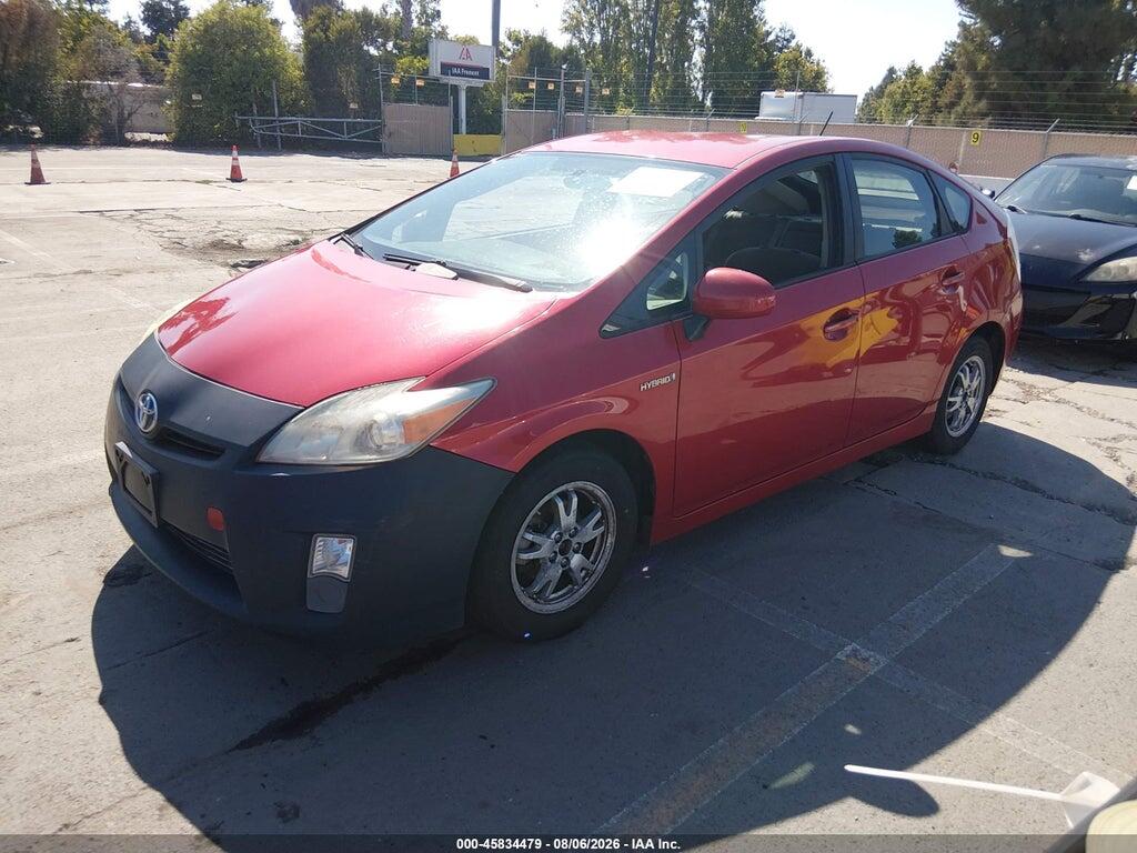 JTDKN3DU0A0074738 2010 TOYOTA PRIUS photo no. 2