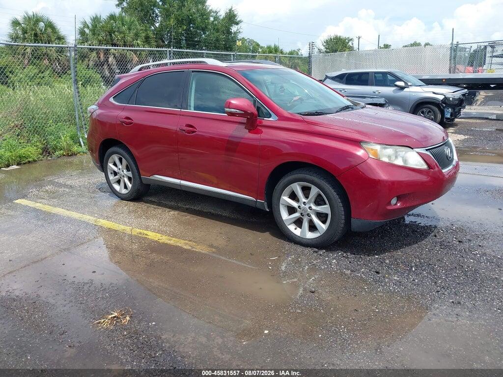 2T2ZK1BA5AC012418 2010 LEXUS RX 350 photo no. 1