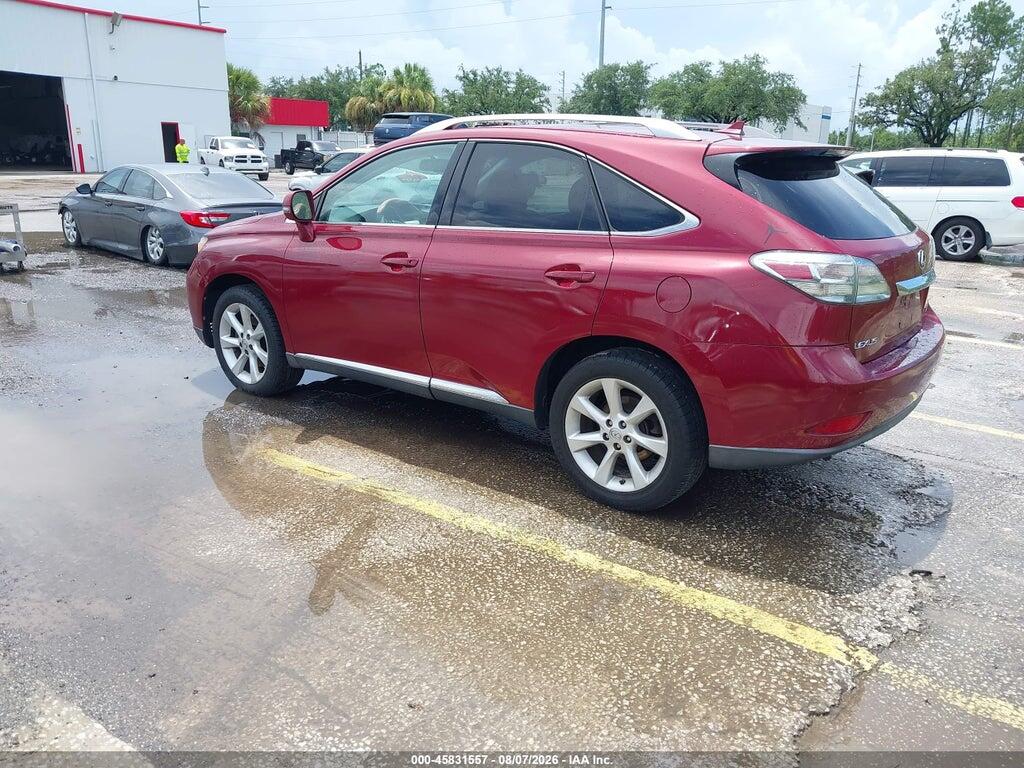 2T2ZK1BA5AC012418 2010 LEXUS RX 350 photo no. 3