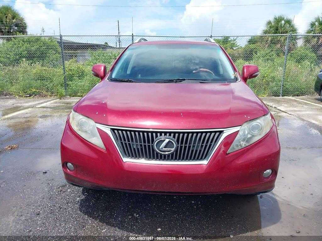 2T2ZK1BA5AC012418 2010 LEXUS RX 350 photo no. 6