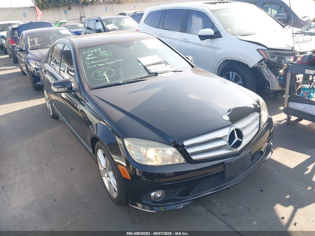WDDGF5EB3AF432851 2010 MERCEDES-BENZ C 300 photo no. 1