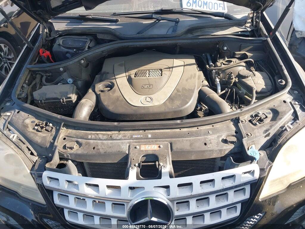 4JGBB5GB8AA597221 2010 MERCEDES-BENZ ML 350 photo no. 10