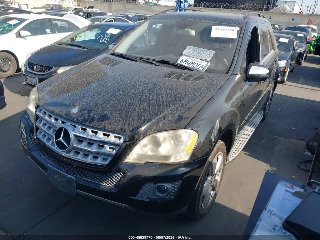 4JGBB5GB8AA597221 2010 MERCEDES-BENZ ML 350 photo no. 2