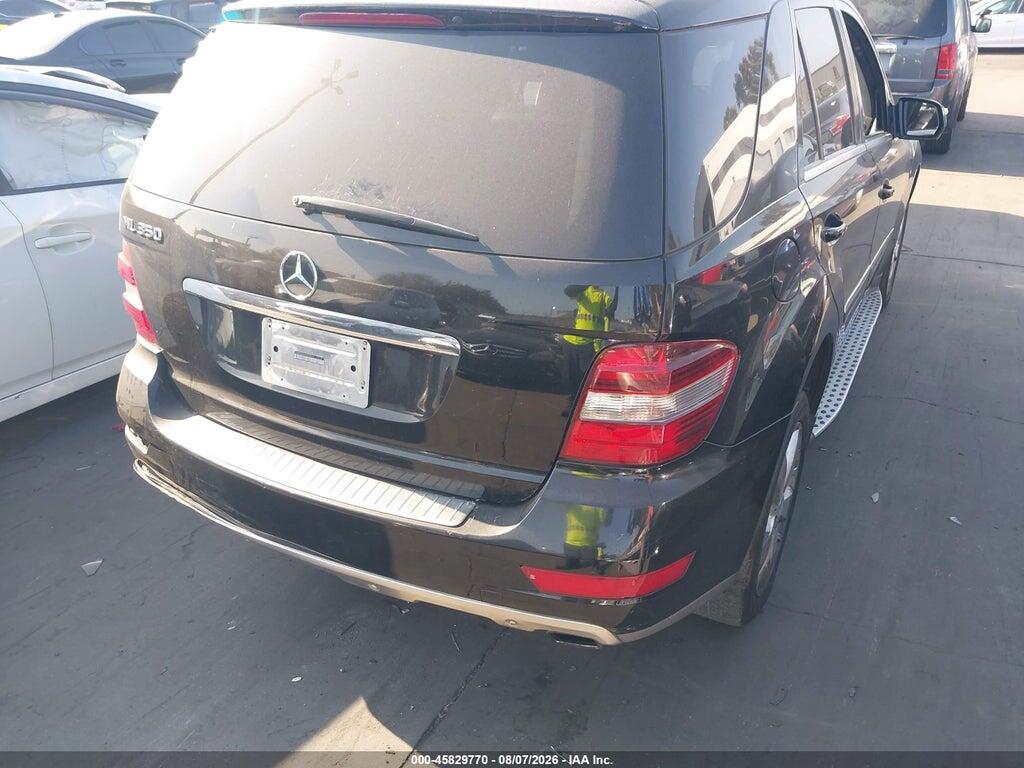 4JGBB5GB8AA597221 2010 MERCEDES-BENZ ML 350 photo no. 4