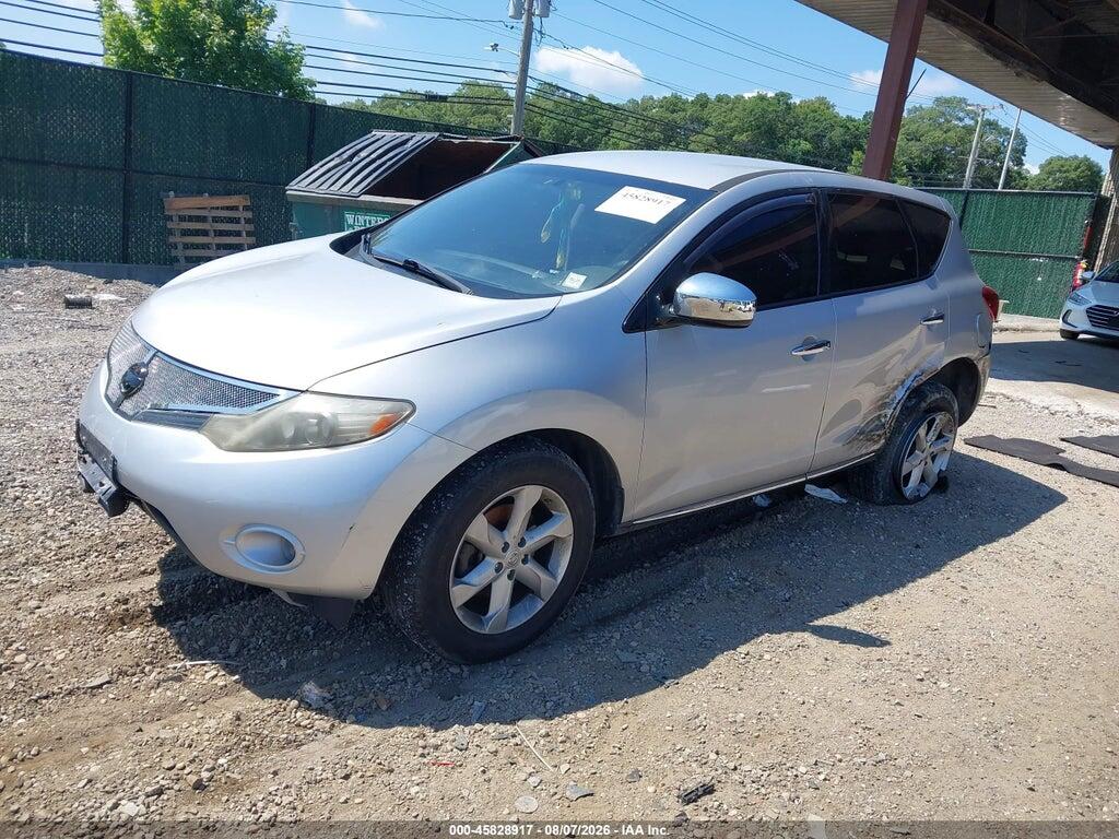 JN8AZ1MW9AW115438 2010 NISSAN MURANO photo no. 2
