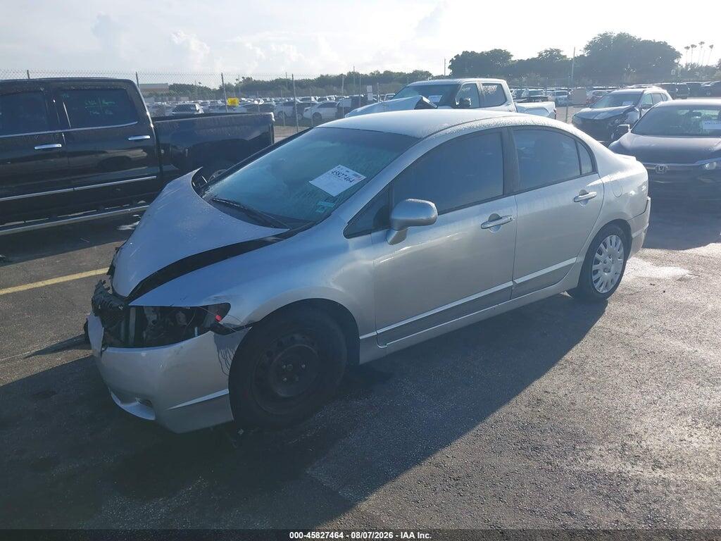 2HGFA1F53AH564465 2010 HONDA CIVIC photo no. 2