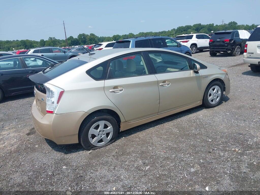 JTDKN3DU3A0191438 2010 TOYOTA PRIUS photo no. 4
