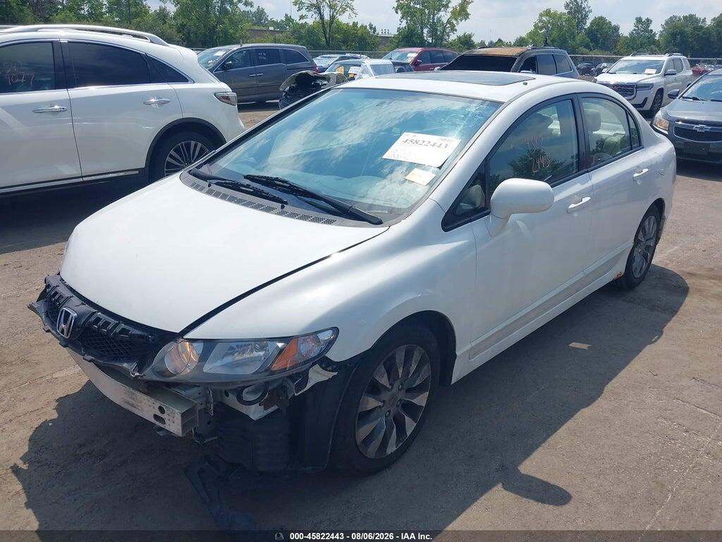 2HGFA1F87AH534721 2010 HONDA CIVIC photo no. 2
