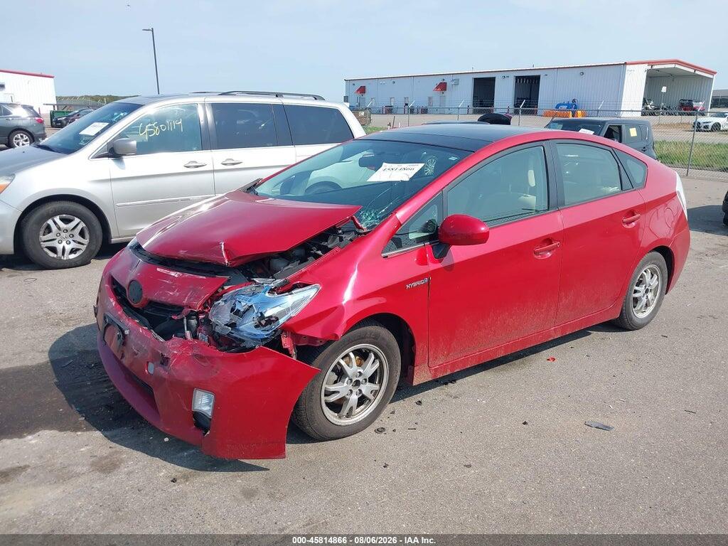 JTDKN3DU9A5179183 2010 TOYOTA PRIUS photo no. 2