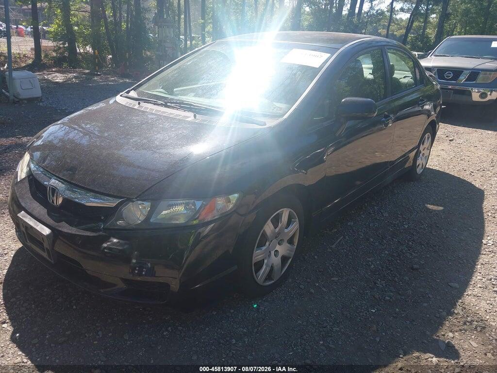 2HGFA1F52AH545583 2010 HONDA CIVIC photo no. 2