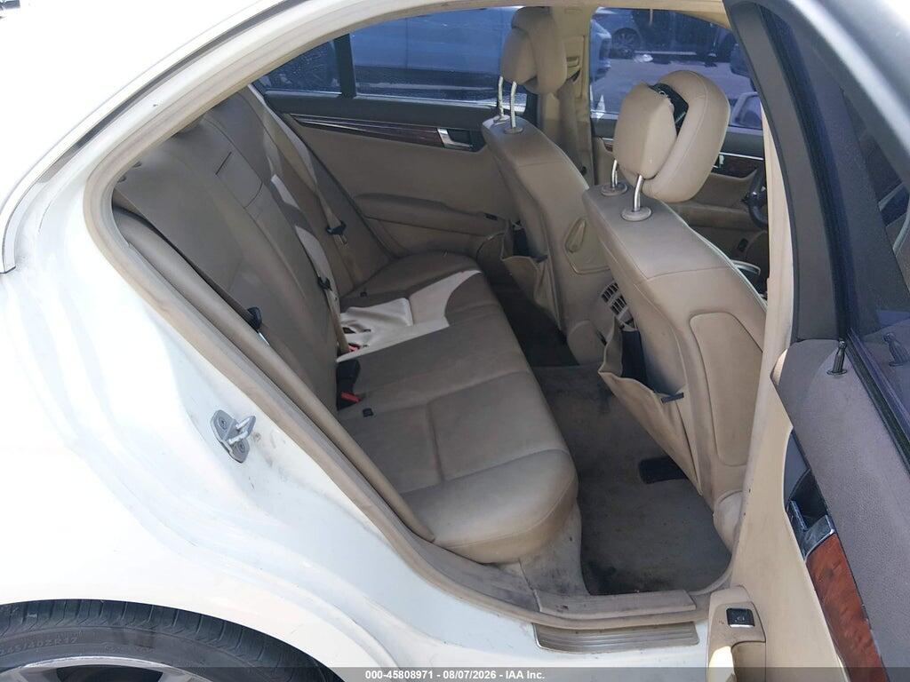 WDDGF5EB3AR119846 2010 MERCEDES-BENZ C 300 photo no. 8