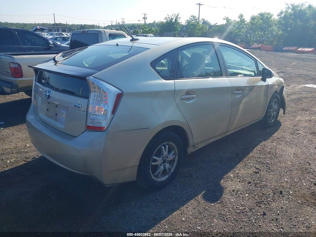 JTDKN3DU9A0141692 2010 TOYOTA PRIUS photo no. 4