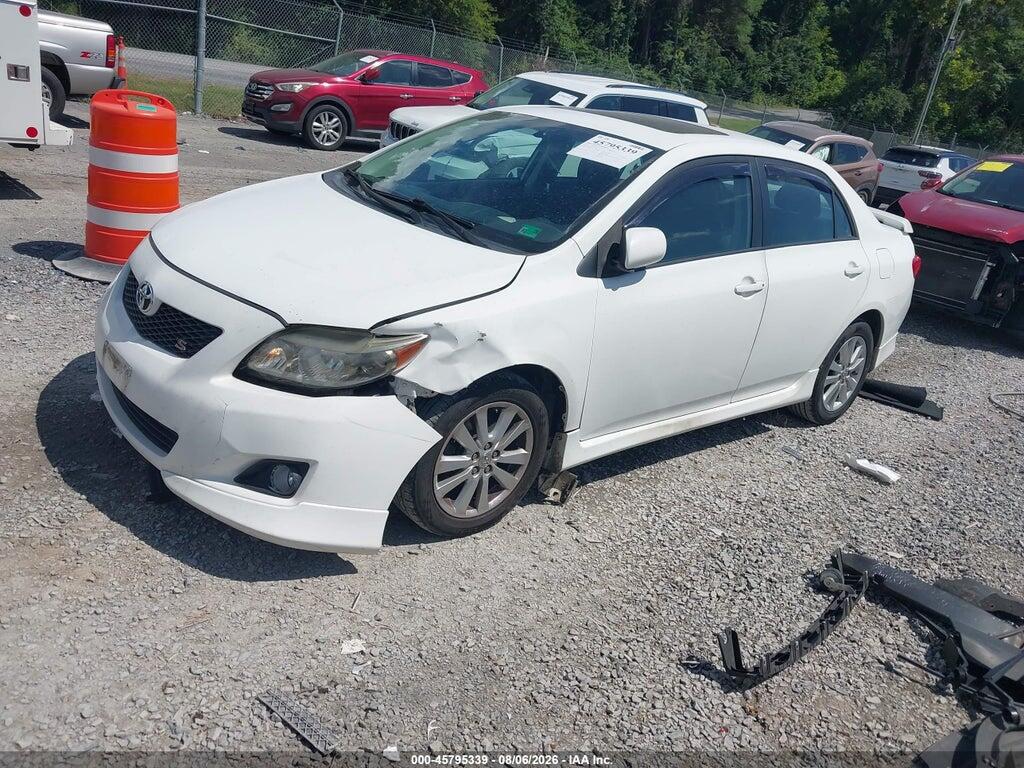 2T1BU4EE7AC494938 2010 TOYOTA COROLLA photo no. 2
