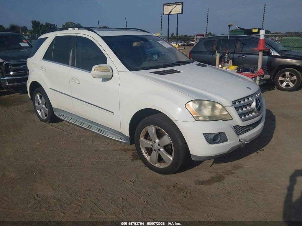 4JGBB5GB0AA594684 2010 MERCEDES-BENZ ML 350 photo no. 1