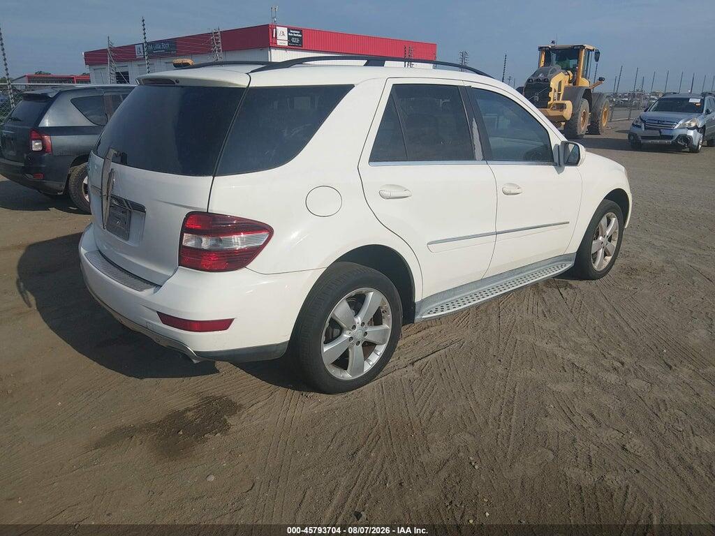 4JGBB5GB0AA594684 2010 MERCEDES-BENZ ML 350 photo no. 4