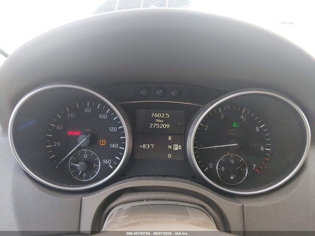 4JGBB5GB0AA594684 2010 MERCEDES-BENZ ML 350 photo no. 7