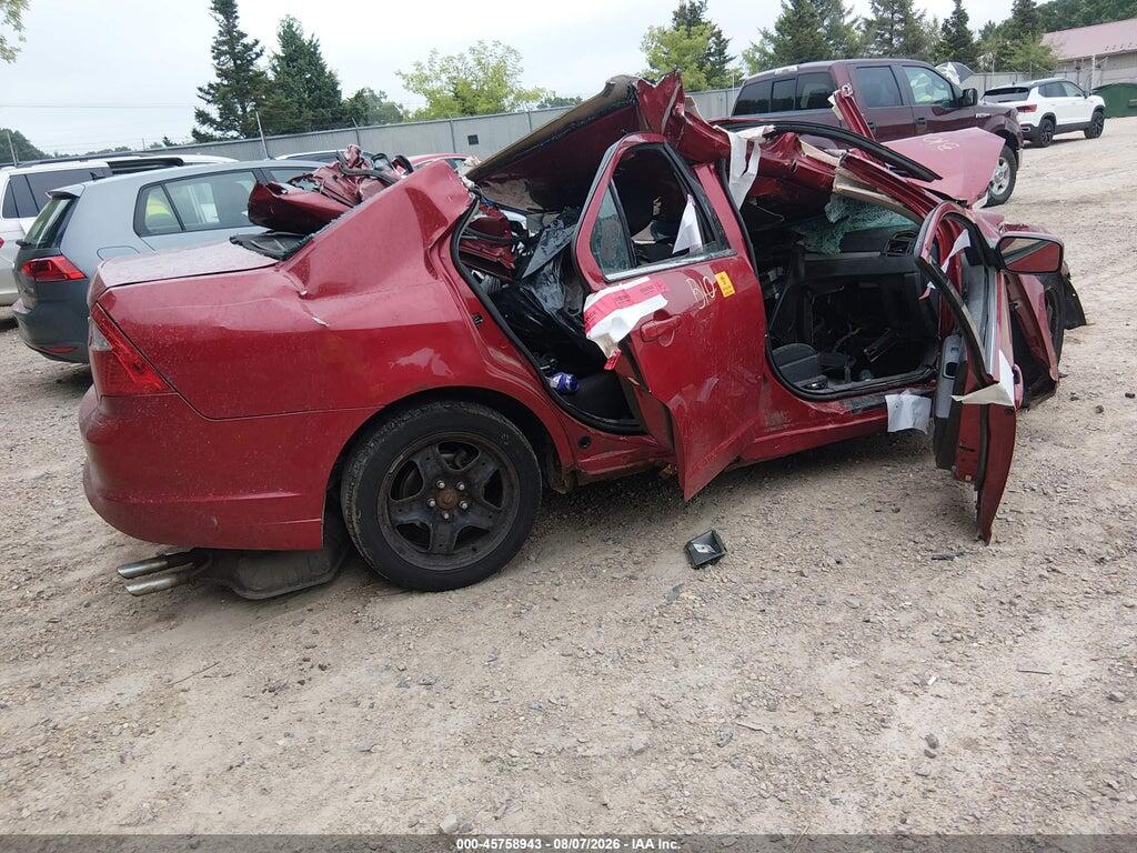 3FAHP0HA5AR258503 2010 FORD FUSION photo no. 4