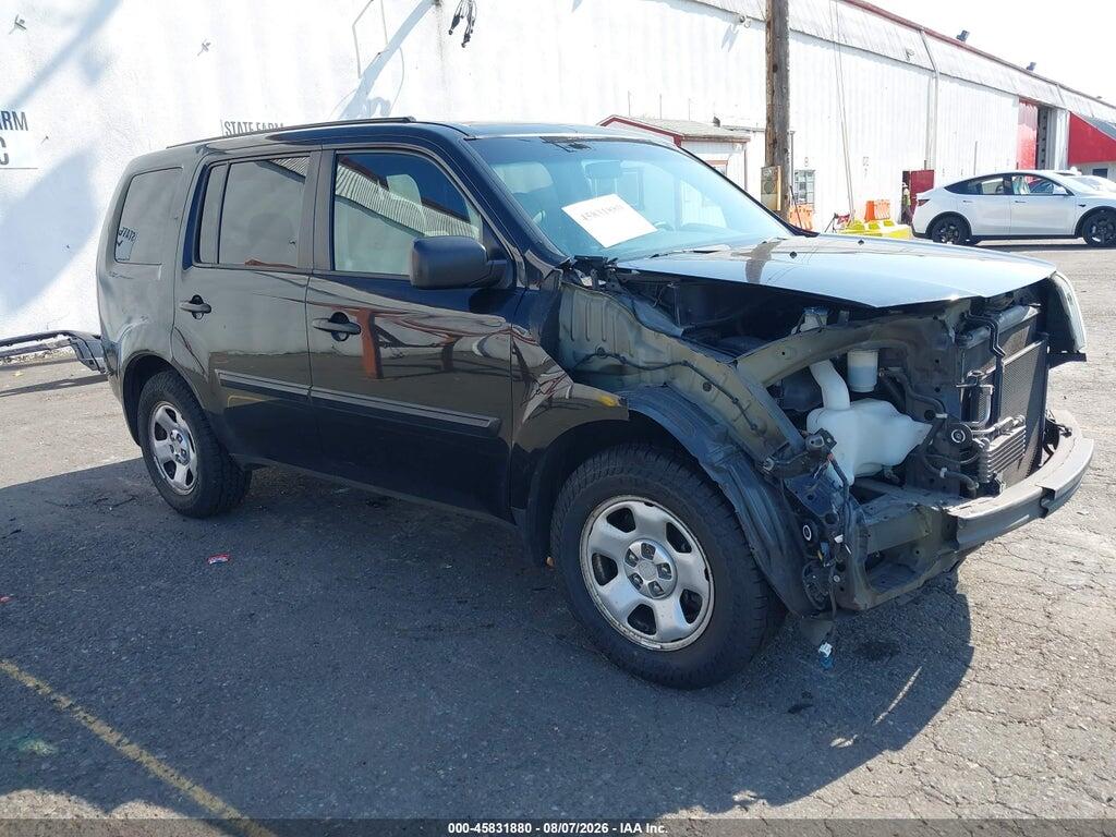 5FNYF4H27BB006607 2011 HONDA PILOT photo no. 1