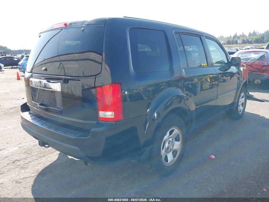 5FNYF4H27BB006607 2011 HONDA PILOT photo no. 4