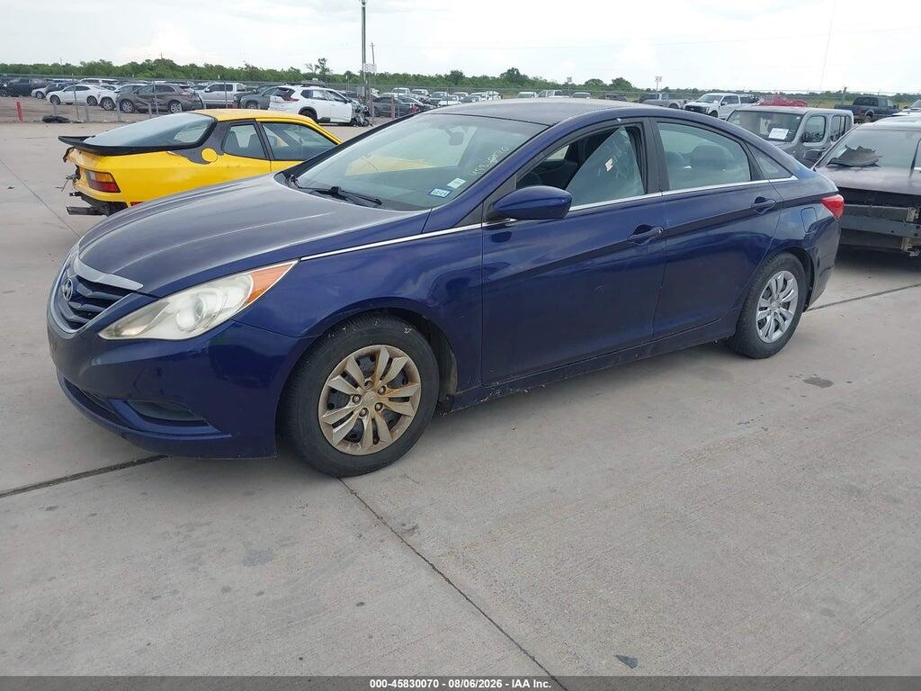 5NPEB4AC2BH071156 2011 HYUNDAI SONATA photo no. 2