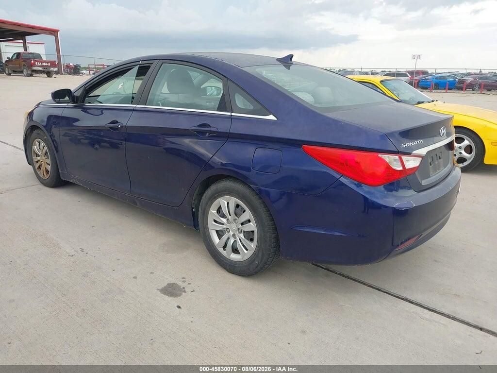 5NPEB4AC2BH071156 2011 HYUNDAI SONATA photo no. 3