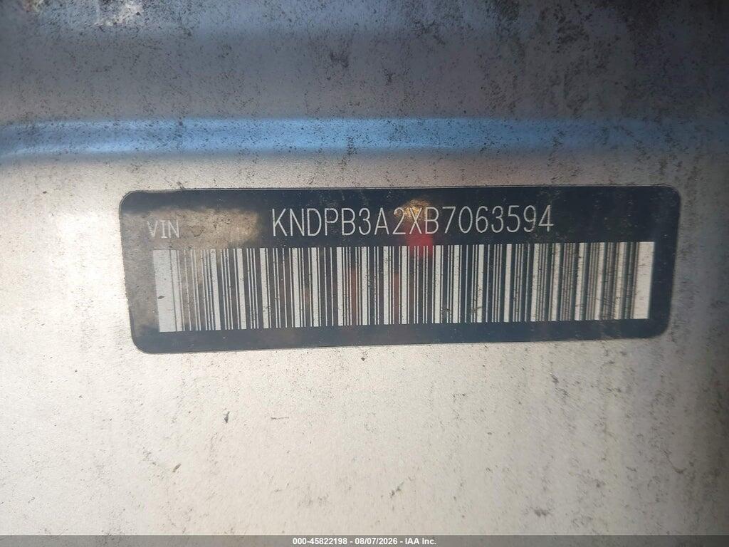KNDPB3A2XB7063594 2011 KIA SPORTAGE photo no. 9